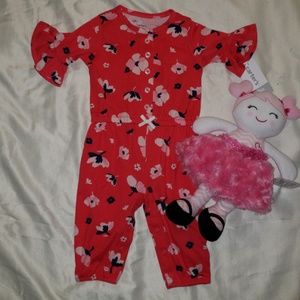 *******SOLD******Carters Babygirl Red Romper